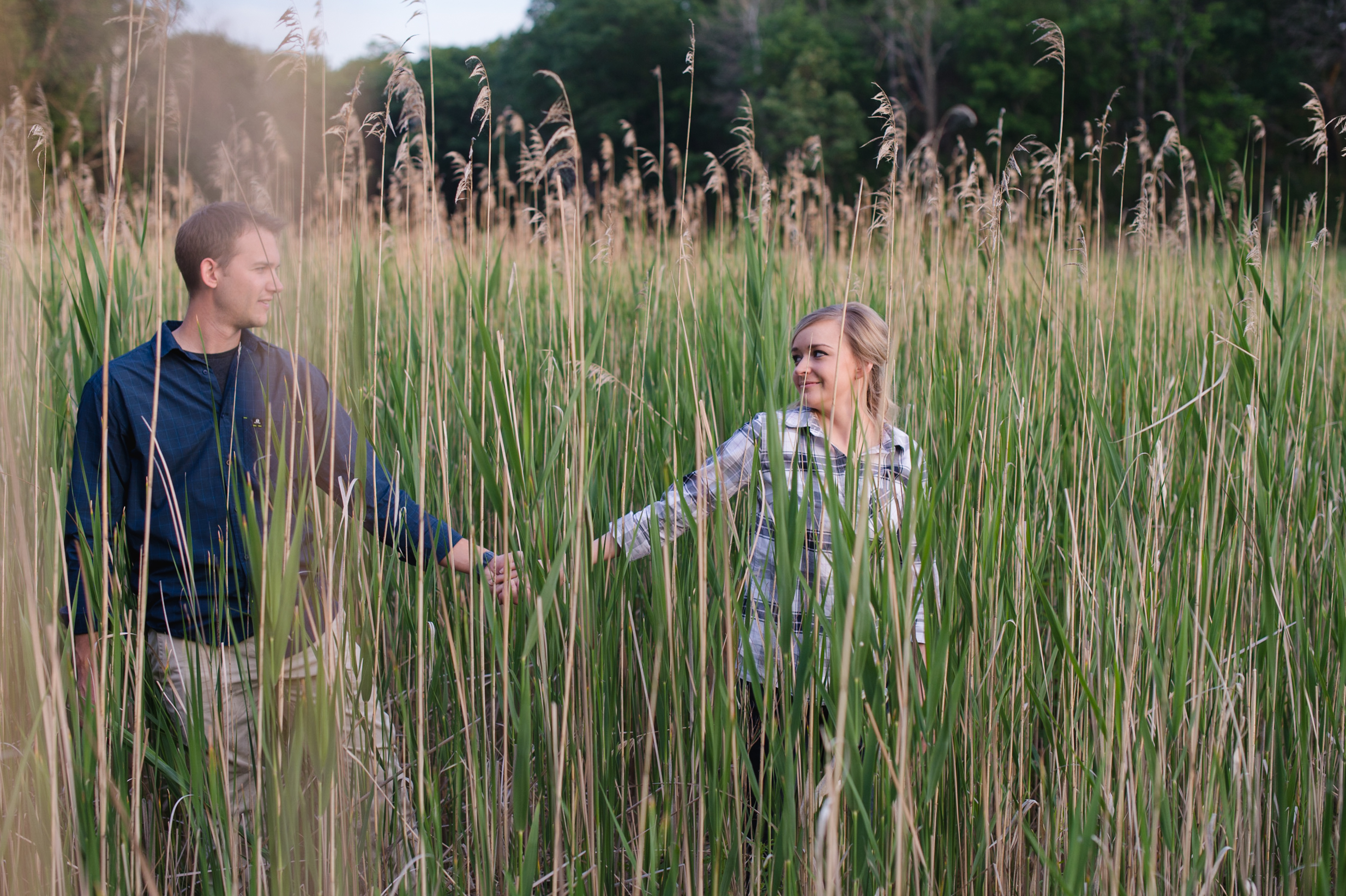 Sarah & David – Wisconsin State Park Engagement Photography